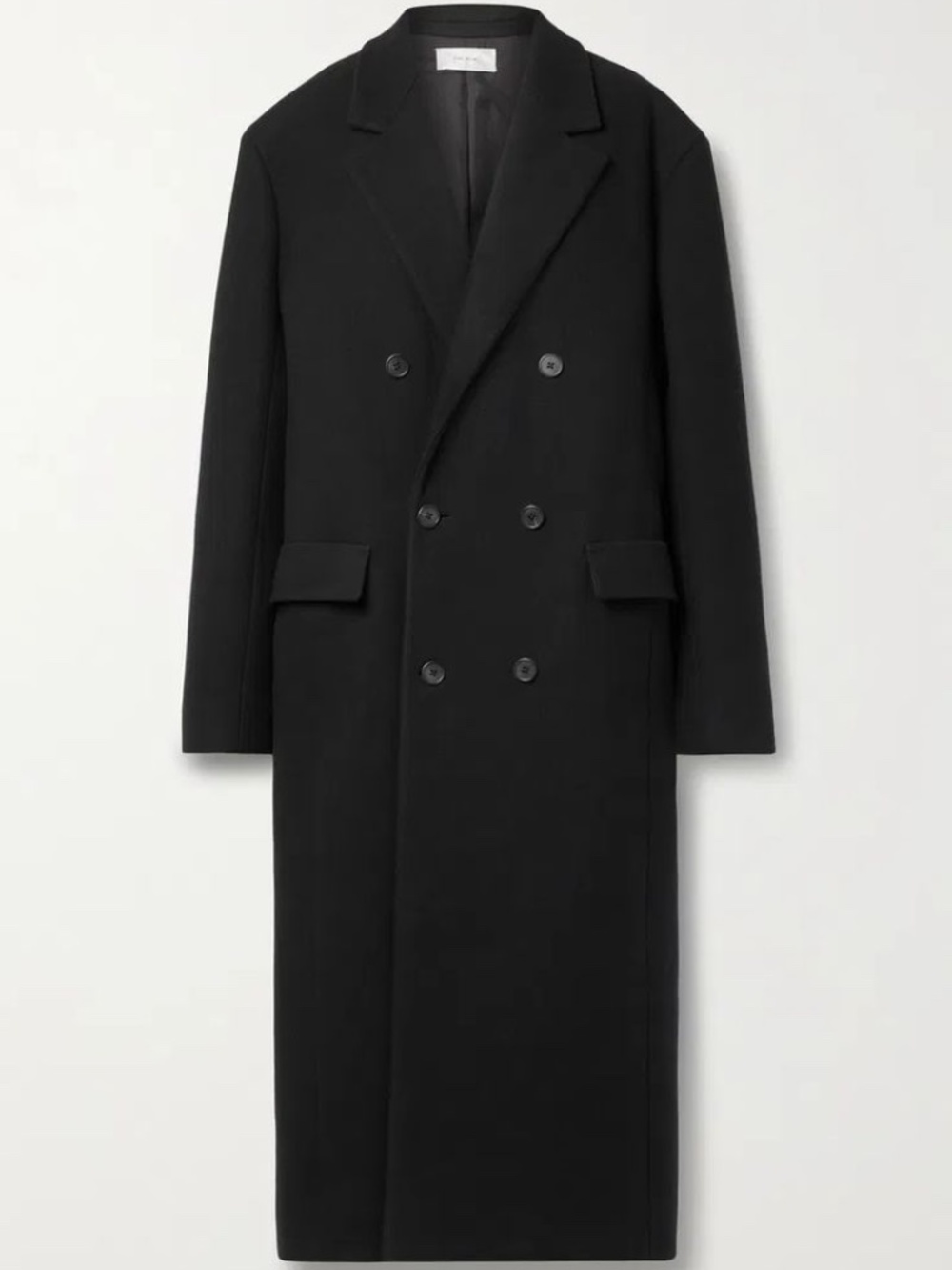 The Row Black Lidia Coat size S